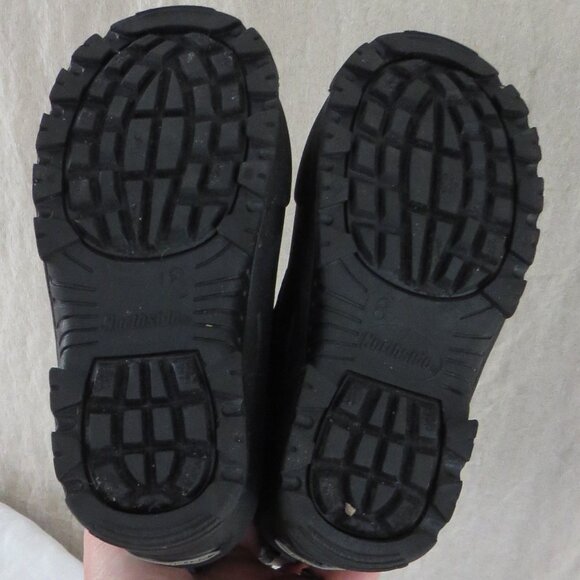 Northside 3M Thinsulate Kids Warm Hiking Black Boots Snow Water Resistant - Picture 11 of 12